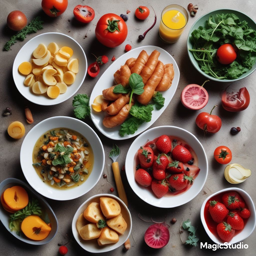 عکاسی غذا با تکنیک ‌های مینیمالیستی